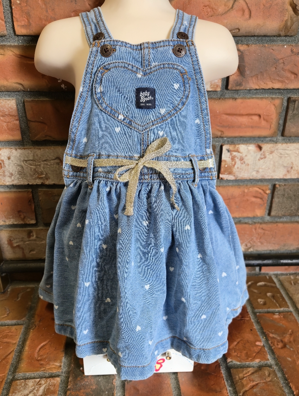 Baby Oshkosh  French Terry Heart Jumper